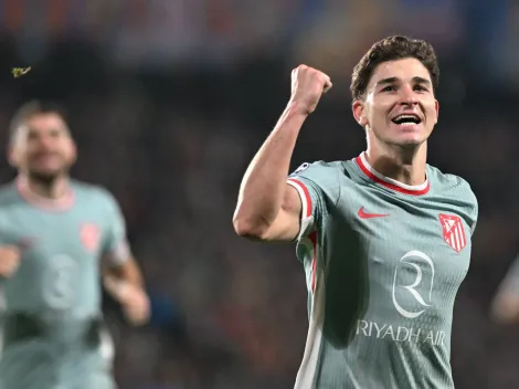 Julián Álvarez marcó un golazo para Atlético de Madrid en la Champions League