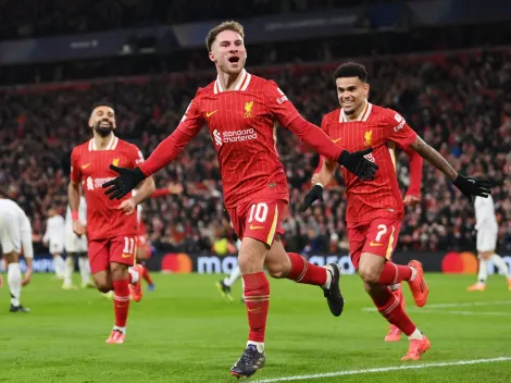 Alexis Mac Allister anotó el primer gol de Liverpool ante Real Madrid