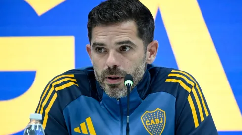 Fernando Gago, el DT de Boca.