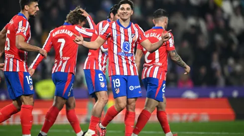 Julián Álvarez marcó para Atlético de Madrid.