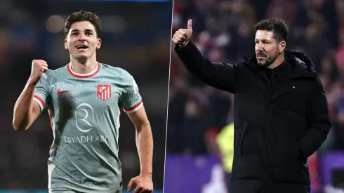 Julián Álvarez ya anotó 10 goles en el Atlético de Madrid sobre 1248 minutos jugados.
