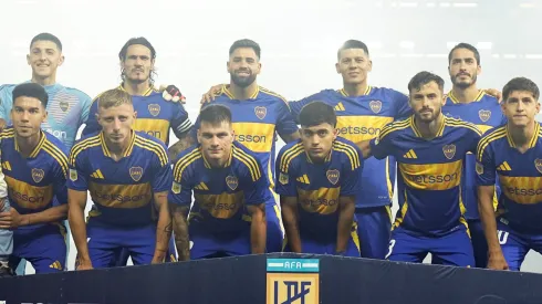 Boca enfrentó a Gimnasia en La Bombonera.