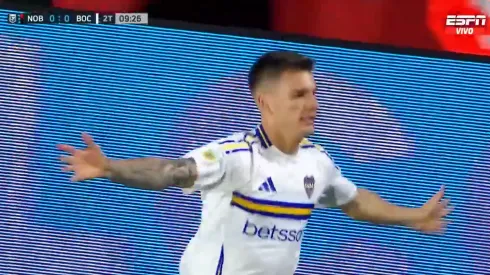 El festejo de Kevin Zenón.