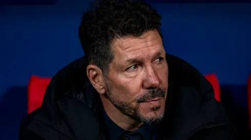 Diego Simeone, entrenador del Atlético de Madrid.