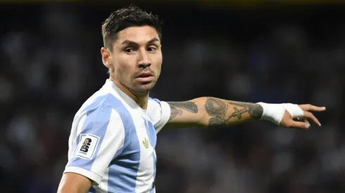 Gonzalo Montiel en la Selección Argentina.