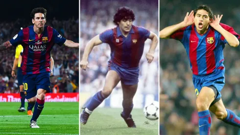 Barcelona subastará las taquillas que usaron en el Camp Nou Lionel Messi, Juan Román Riquelme y Diego Maradona.