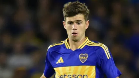 Santiago Dalmasso, en el partido Boca vs. Godoy Cruz.