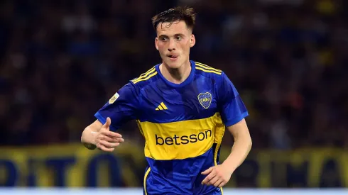 Jabes Saralegui, volante de Boca.