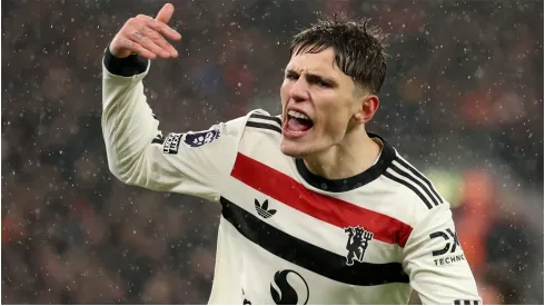 Revelan que el cambio de posición para Garnacho "es una amenaza"