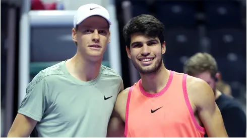 Jannik Sinner y Carlos Alcaraz