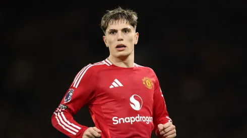 Alejandro Garnacho en Manchester United.