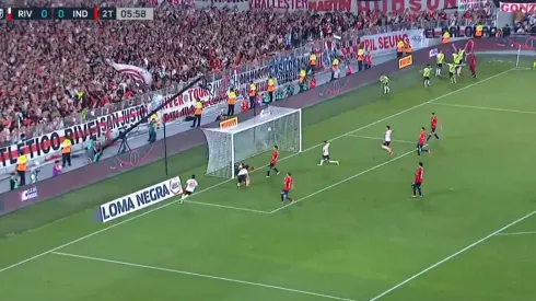 Los dos goles de Colidio para que River le gane a Independiente
