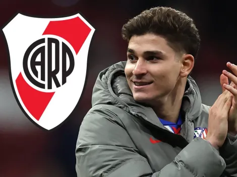 Julián aprovechó las horas libres que le dio Simeone para visitar a un ex River