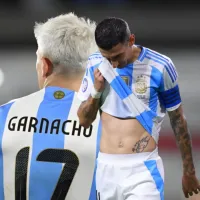Di María pidió más minutos para Garnacho en la Selección Argentina: “Necesita ese roce”