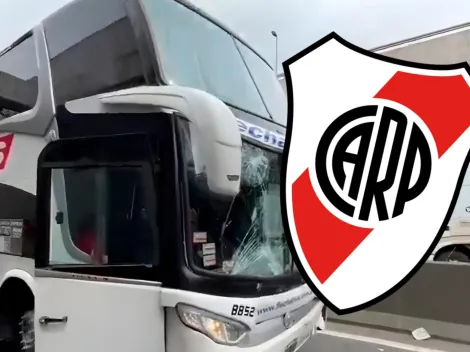 Un micro que trasladaba juveniles de River protagonizó un choque múltiple con dos camiones