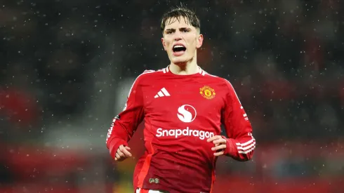 Garnacho y una nueva disputa con el DT del United