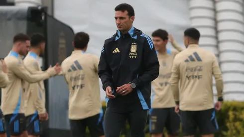 Lionel Scaloni, entrenador de la Albiceleste.