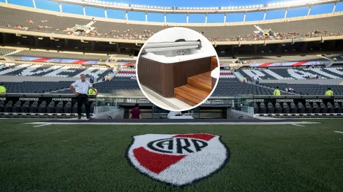 Nuevas obras en el Monumental: así quedó el lujoso vestuario visitante de River