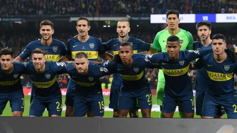 Los titulares de Boca en la final del 2018.