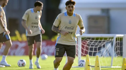 Santiago Castro en la Selección Argentina.
