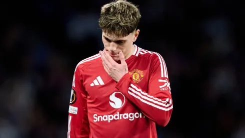 Alejandro Garnacho, delantero de Manchester United.