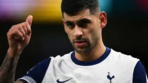 Cristian Romero en Tottenham Hotspur.