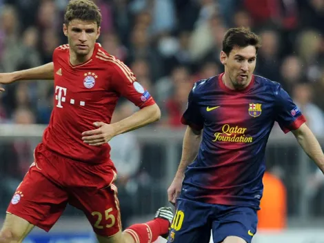 Thomas Müller igualó un récord de Lionel Messi en Champions League a pesar de la eliminación del Bayern Múnich