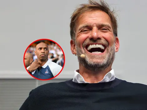 Jürgen Klopp podría jugar un rol clave para que Thierry Henry tenga una nueva oportunidad como DT