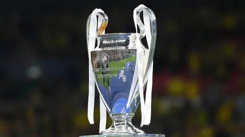 El trofeo de la UEFA Champions League.