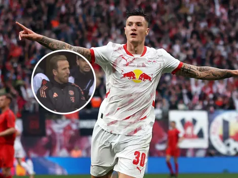 La reacción de Harry Kane tras el gol agónico de Leipzig que le negó la Bundesliga al Bayern Múnich