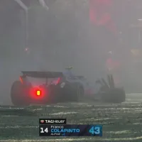 El choque de Colapinto que lo sacó de la clasificación en Imola