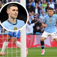 Phil Foden sobre el Diablito Echeverri tras su debut en el Manchester City: ”Su calidad se nota”