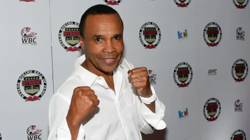 El mítico Sugar Ray Leonard.
