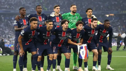 El equipo titular de PSG en la final de la Champions League ante Inter de Milán. (Getty Images)