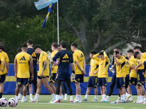 La formación de Boca que se perfila para el debut en el Mundial de Clubes ante Benfica
