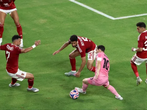 Los hinchas pidieron el Balón de Oro para Trézéguet en el empate entre Inter Miami y Al Ahly