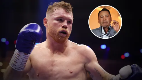 Canelo Álvarez fue liquidado por Óscar de la Hoya en la previa a su pelea contra Terence Crawford