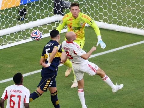 Trubin, el arquero del Benfica, quedó enloquecido con los hinchas de Boca