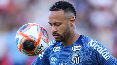 Neymar, la estrella de Santos.