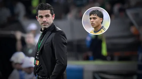 Fernando Gago y Exequiel Zeballos. (Getty Images)