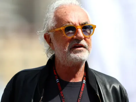 El duro gesto de Flavio Briatore ante el choque de Franco Colapinto en la clasificación del GP de Gran Bretaña