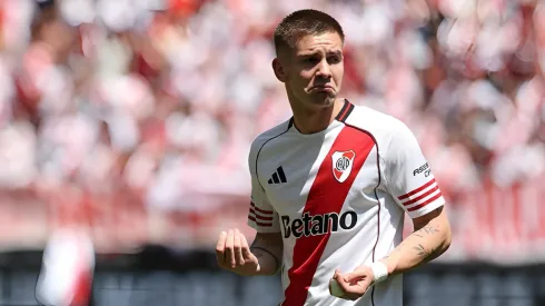 Franco Mastantuono en su paso por RIver.
