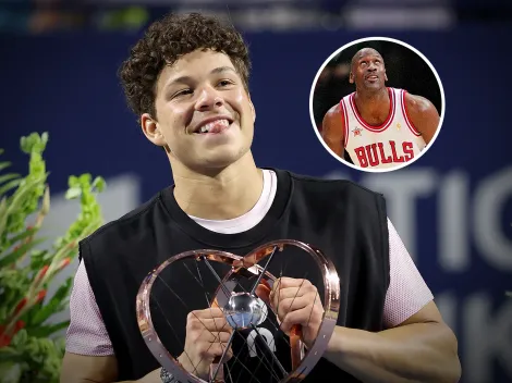 El parentesco que une a Ben Shelton con uno de los mejores socios de Jordan en Chicago Bulls
