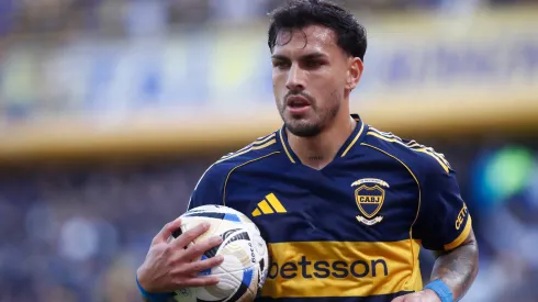 Leandro Paredes, mediocampista de Boca en el clásico ante Racing.