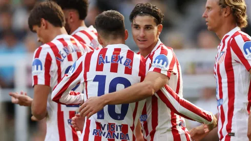 El gol de Julián Álvarez para Atlético de Madrid en un amistoso ante Newcastle