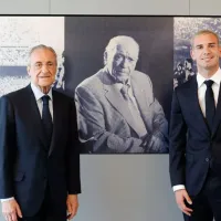 Florentino Pérez elogió a River en la presentación de Franco Mastantuono en Real Madrid: “Club legendario”