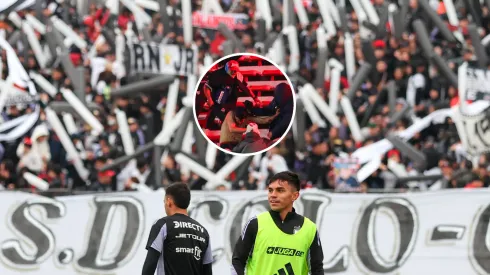 En pleno clásico, la barra de Colo Colo amenazó a Independiente y se burló de U de Chile con el mismo mensaje