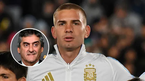 El ex River disputó su primer partido como titular con la Selección Argentina.