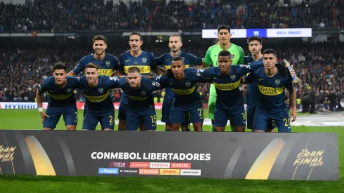 El once de Boca en el Bernabéu