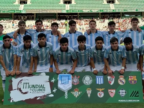 Racing venció a Real Madrid y clasificó a la final del Mundial de Clubes Juvenil